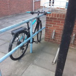 Hospital cycle parking 1