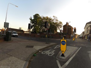 Rope Walk and Waterworks Street Junction